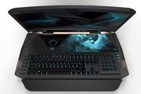 Компания "Acer" представила ноутбук с изогнутым дисплеем