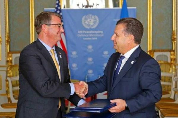 Украина и США подписали договор о военном сотрудничестве на пятилетний период