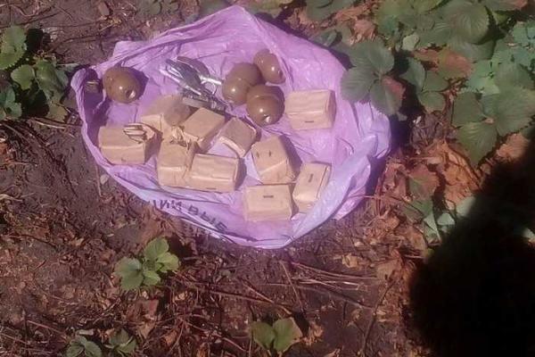 На Донетчине сотрудники СБУ обнаружили два схрона с боеприпасами На Донетчине сотрудники СБУ обнаружили два схрона с боеприпасами