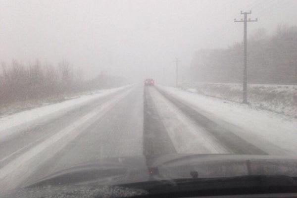На Львовщину обрушился снегопад На Львовщину обрушился снегопад