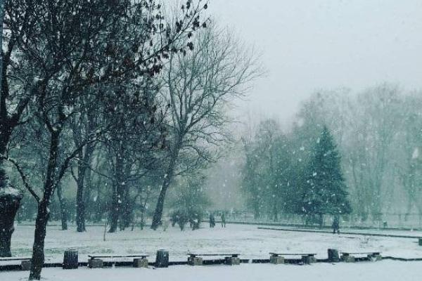 На Львовщину обрушился снегопад На Львовщину обрушился снегопад