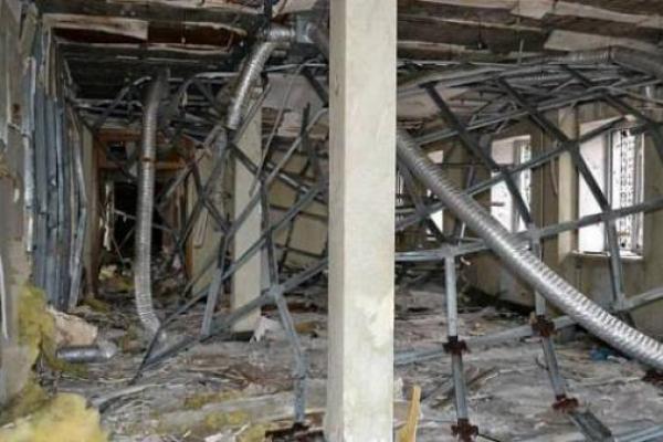 Дончане показали в соцсетях, во что превратилась торгово-промышленная палата Донецка