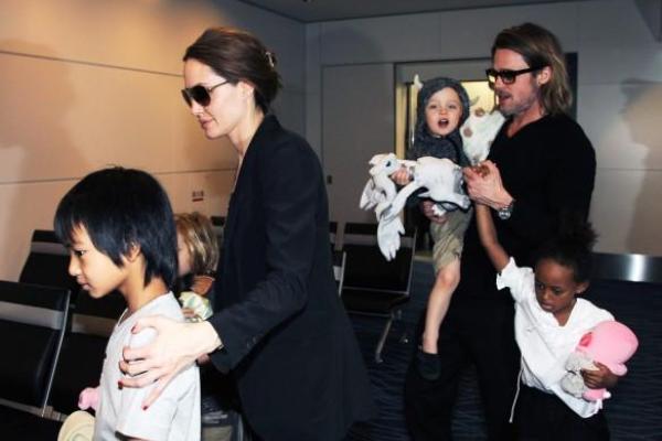 Анджелина Джоли сделала сюрприз Брэду Питту 