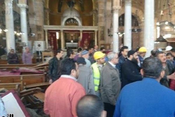В Каире у храма прогремел взрыв: погибло более 20 человек, много раненых В Каире у храма прогремел взрыв: погибло более 20 человек, много раненых