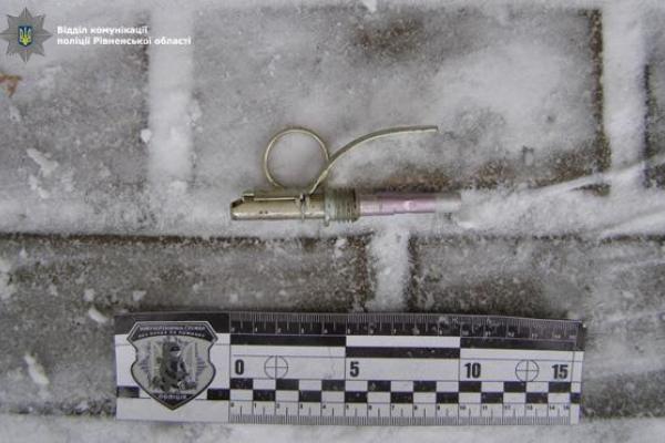 На Ровенщине во двор частного дома подбросили мягкую игрушку с гранатой внутри