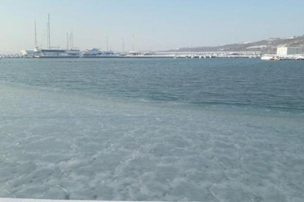 Сюрпризы природы: в Болгарии море замерзло впервые за 60 лет Сюрпризы природы: в Болгарии море замерзло впервые за 60 лет