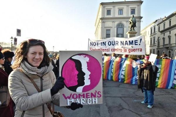 В 600 городах мира прошли женские марши протеста против Трампа