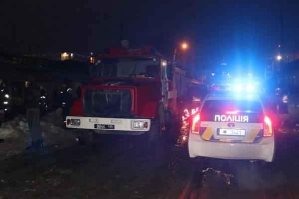 В Одессе горел известный рынок "Привоз" В Одессе горел известный рынок "Привоз"