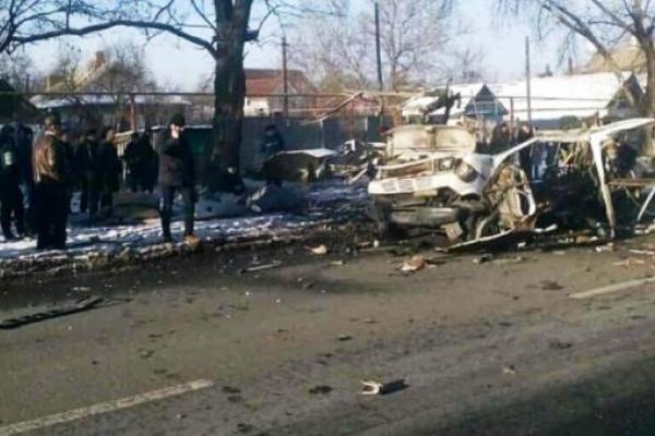 В Донецке "полиция ДНР" дала комментарий о взрыве, во время которого авто разнесло в клочья В Донецке "полиция ДНР" дала комментарий о взрыве, во время которого авто разнесло в клочья