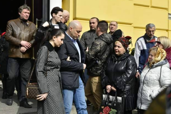 В Киеве прошла церемония прощания с убитым Денисом Вороненковым. В СМИ появились фото В Киеве прошла церемония прощания с убитым Денисом Вороненковым. В СМИ появились фото