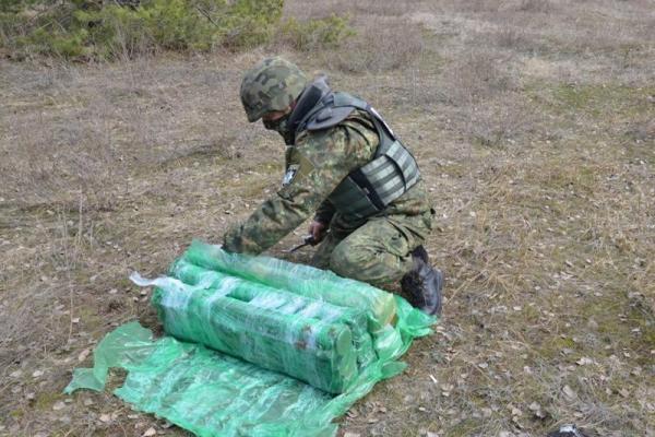 В Луганской области силовики обнаружили в лесу два схрона боевиков
