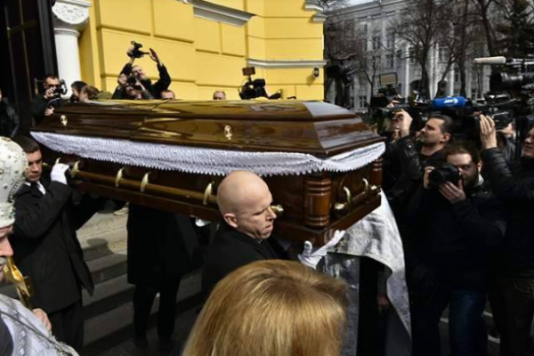 В Киеве прошла церемония прощания с убитым Денисом Вороненковым. В СМИ появились фото В Киеве прошла церемония прощания с убитым Денисом Вороненковым. В СМИ появились фото