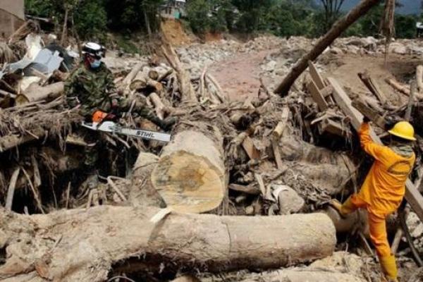 В Колумбии выросло число жертв мощного селя