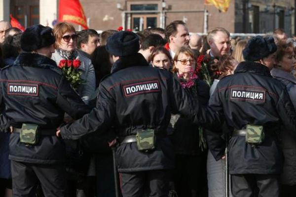 В Москве провели митинг "Вместе против террора"