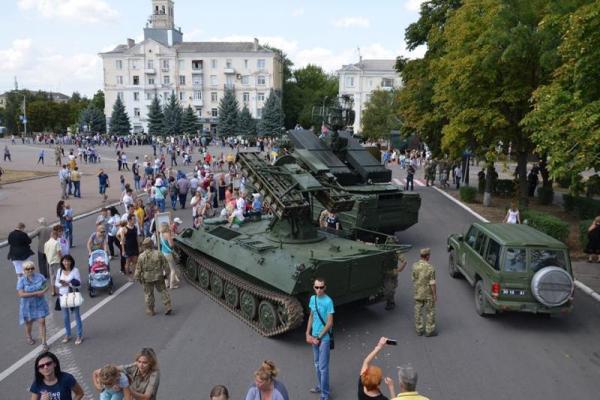 Краматорск празднует 26-й День независимости родной Украины 