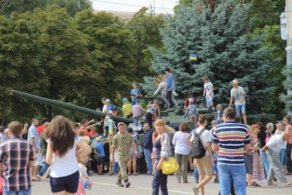 Краматорск празднует 26-й День независимости родной Украины 
