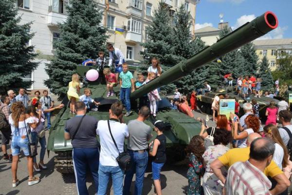 Краматорск празднует 26-й День независимости родной Украины 