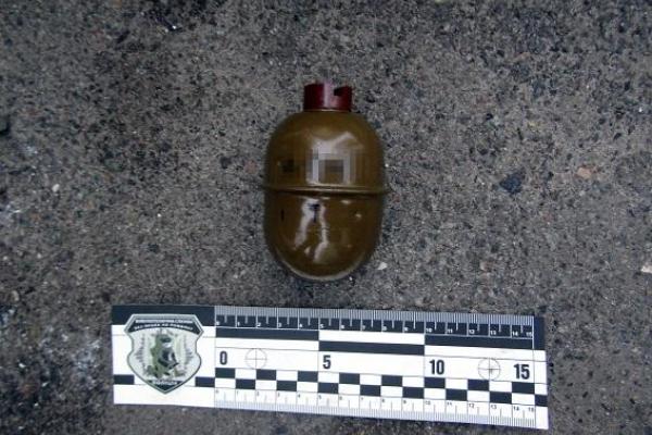 В Киеве полиция задержала мужчину, гулявшего по городу с боевой гранатой В Киеве полиция задержала мужчину, гулявшего по городу с боевой гранатой