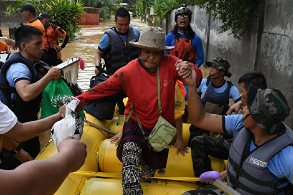 Шторм на Филиппинах: количество погибших увеличилось до 133 человек