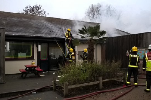 В Лондонском зоопарке произошел масштабный пожар В Лондонском зоопарке произошел масштабный пожар