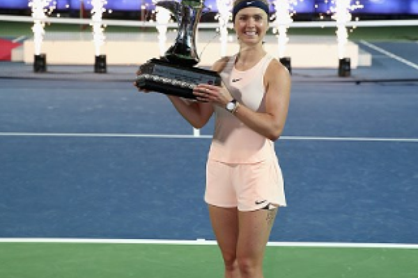 Победа на турнире серии Premier в Дубае: Свитолина разгромила теннисистку из России