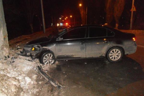 В оккупированной Макеевке произошло ДТП с участием двух автобусов и двух легковых автомобилей