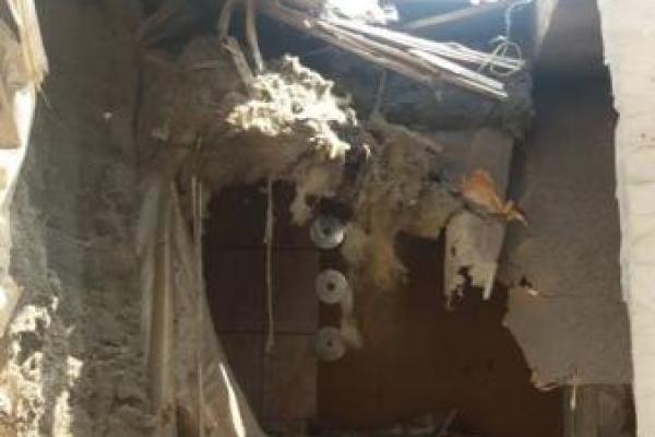 Боевики обстреляли Зайцево: разрушен частный дом, ранен мирный житель