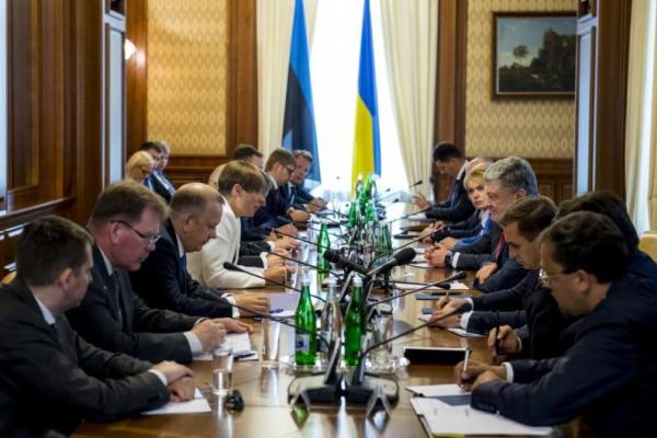 Состоялась официальная встреча президента Украины и президента Эстонской Республики Состоялась официальная встреча президента Украины и президента Эстонской Республики
