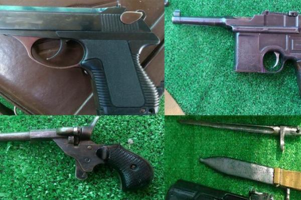 Правоохранители обнаружили в доме одессита большой арсенал оружия Правоохранители обнаружили в доме одессита большой арсенал оружия