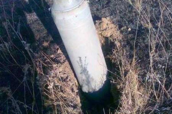 Жители Новоайдарского района находят огромные снаряды 