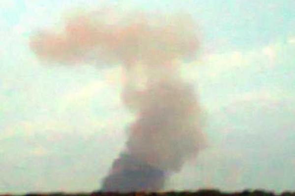 Жители Новоайдарского района находят огромные снаряды 