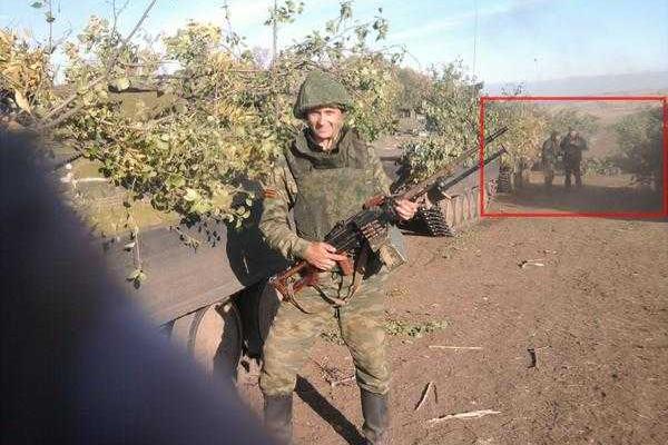 В Красном Луче российские боевики спрятали военную технику в кустах В Красном Луче российские боевики спрятали военную технику в кустах