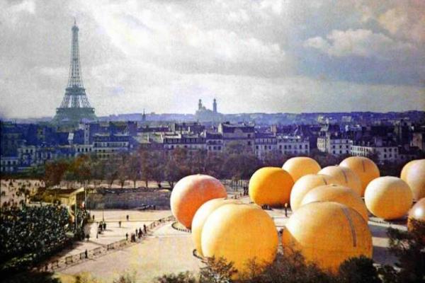 В сети появились уникальные фотографии французской столицы 100-летней давности