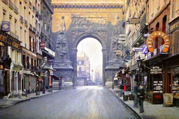 В сети появились уникальные фотографии французской столицы 100-летней давности