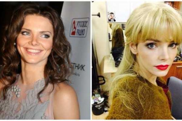 Лиза Боярская стала худой блондинкой Лиза Боярская стала худой блондинкой