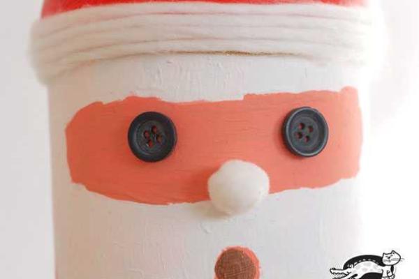 Дед Мороз из пластиковой бутылки