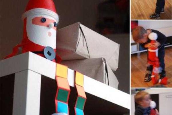 Дед Мороз из пластиковой бутылки