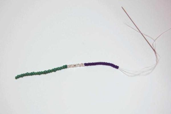 Серьги: подвески из бисера Серьги: подвески из бисера