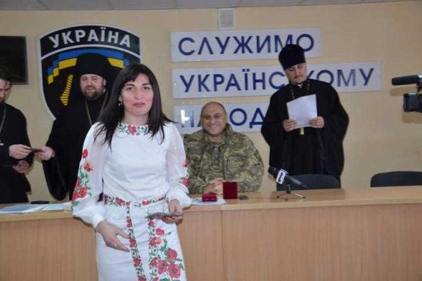 Представители Украинской Православной Церкви Киевского Патриархата вручили награды правоохранителям и волонтерам