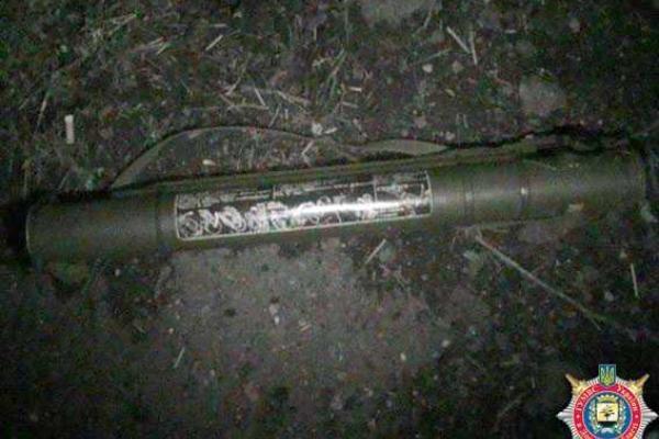 У мариупольца милиционеры изъяли гранатомет