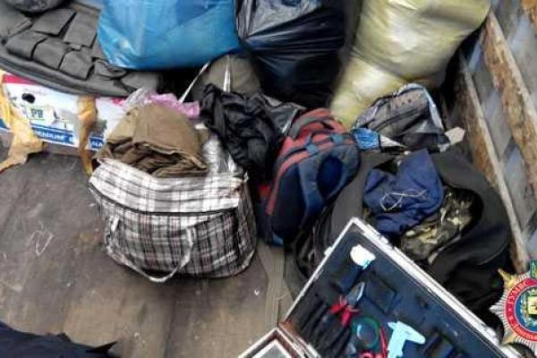 На Донетчине у волонтера изъяли гранату и патроны