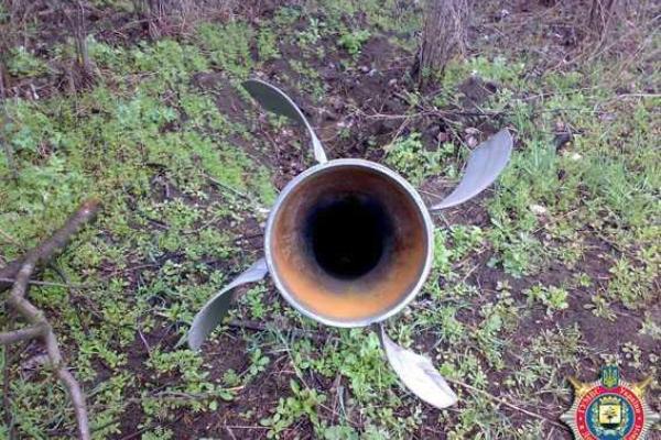 Под Славянском обнаружили снаряды от "Урагана" Под Славянском обнаружили снаряды от "Урагана"