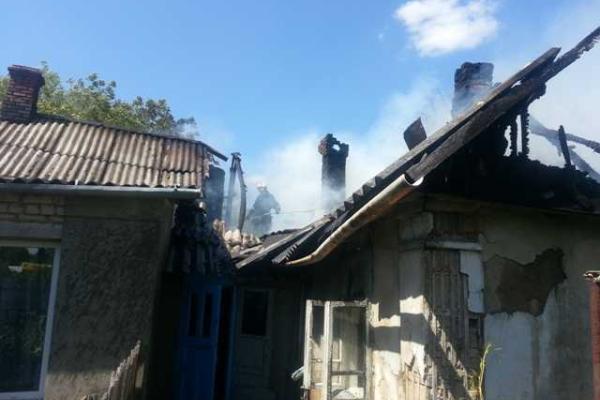 На Житомирщине во время пожара спасен мужчина На Житомирщине во время пожара спасен мужчина