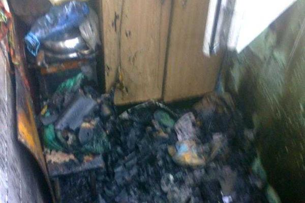 На Полтавщине ликвидирован пожар в 5-этажном жилом доме На Полтавщине ликвидирован пожар в 5-этажном жилом доме
