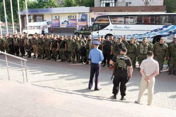 Полтавские правоохранители вернулись из зоны АТО Полтавские правоохранители вернулись из зоны АТО