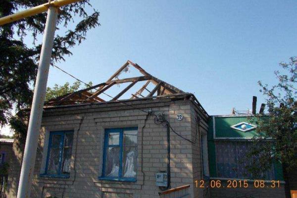 Последствия обстрела боевиками Авдеевки Последствия обстрела боевиками Авдеевки