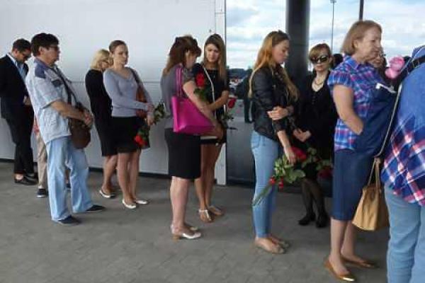 В Москве прощаются с Жанной Фриске В Москве прощаются с Жанной Фриске