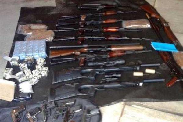 Милиционеры Донетчины изъяли арсенал оружия