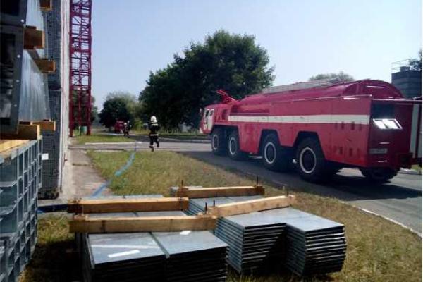На Хмельниччине ликвидирован условный пожар на АЭС На Хмельниччине ликвидирован условный пожар на АЭС