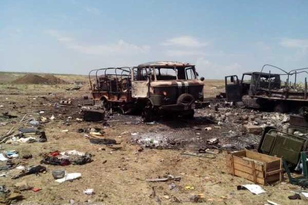 Годовщина трагедии под Зеленопольем: Огонь «Градов» боевиков сжег дотла лагерь с военными Годовщина трагедии под Зеленопольем: Огонь «Градов» боевиков сжег дотла лагерь с военными